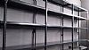  Galvanized metal shelf 1200x500x2500Hmm